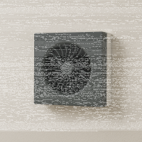 Ø 80 mm Wandmontageplatte für Lüfter 20 mm 