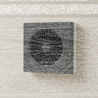 Ø 80 mm Wandmontageplatte für Lüfter 30 mm 