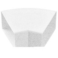 Bogen 45°  90 x 220 mm 1