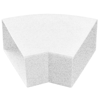 Bogen 60° 90 x 220 mm 1