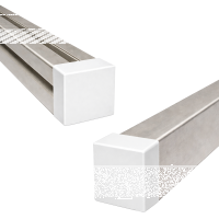 Abdeckkappe weiß 10 x 10 mm 8