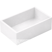 Abdeckkappe weiß 10 x 40 mm 1