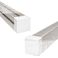 Abdeckkappe weiß 15 x 15 mm 8