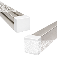 Abdeckkappe weiß 16 x 16 mm 8