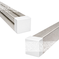 Abdeckkappe weiß 18 x 18 mm 8