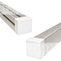 Abdeckkappe weiß 19,5 x 19,5 mm 8