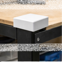 Abdeckkappe weiß 19,5 x 35,5 mm 6