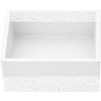 Abdeckkappe weiß 35,5 x 35,5 mm 2