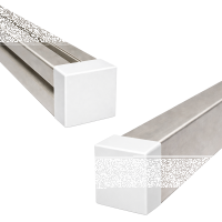 Abdeckkappe weiß 40 x 60 mm 8