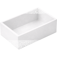 Abdeckkappe weiß 40 x 60 mm 1