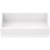 Abdeckkappe weiß 45 x 60 mm 2