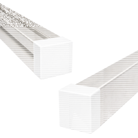 Abdeckkappe weiß 55 x 55 mm 8