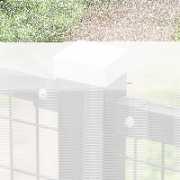Abdeckkappe weiß 55 x 55 mm 4