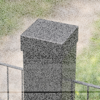 Abdeckkappe schwarz 7,5 x 7,5 mm 3