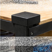 Abdeckkappe schwarz 7,5 x 7,5 mm 6