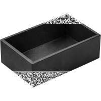 Abdeckkappe schwarz 7,5 x 12,5 mm 1