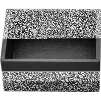 Abdeckkappe schwarz 8 x 8 mm 2
