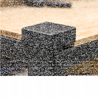 Abdeckkappe schwarz 15,5 x 15,5 mm 6