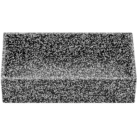 Abdeckkappe schwarz 15,5 x 27,5 mm 2