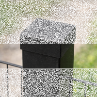 Abdeckkappe schwarz 16 x 16 mm 3