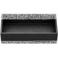 Abdeckkappe schwarz 19,5 x 35,5 mm 2