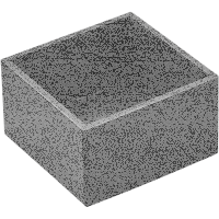 Abdeckkappe schwarz 25 x 25 mm 1