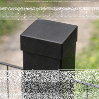 Abdeckkappe schwarz 30 x 30 mm 3