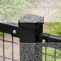 Abdeckkappe schwarz 35,5 x 35,5 mm 4