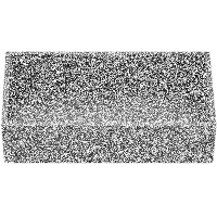 Abdeckkappe schwarz 45 x 90 mm 2