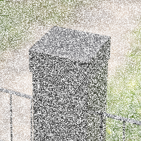 Abdeckkappe schwarz 50 x 50 mm 3