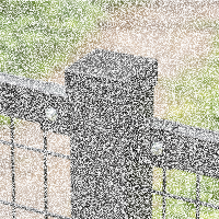 Abdeckkappe schwarz 50 x 50 mm 4