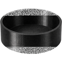 Abdeckkappe schwarz Ø 12 mm 1