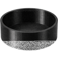 Abdeckkappe schwarz Ø 43 mm 1