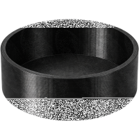 Abdeckkappe schwarz Ø 47,8 mm 1