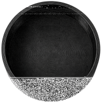 Abdeckkappe schwarz Ø 47,8 mm 2