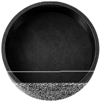 Abdeckkappe schwarz Ø 50 mm 2