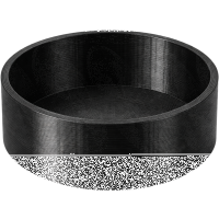 Abdeckkappe schwarz Ø 65 mm 1