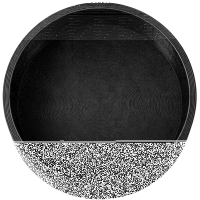 Abdeckkappe schwarz Ø 108 mm 2