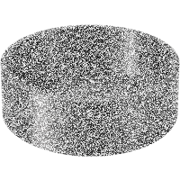 Abdeckkappe schwarz Ø 110 mm 1