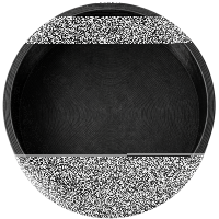 Abdeckkappe schwarz Ø 110 mm 2