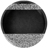 Abdeckkappe schwarz Ø 120 mm 2