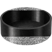 Abdeckkappe schwarz Ø 140 mm 1