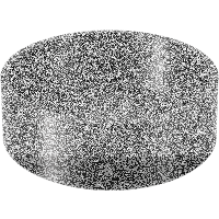 Abdeckkappe schwarz Ø 150 mm 1