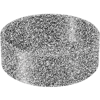 Abdeckkappe schwarz Ø 200 mm 1