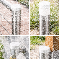 Abdeckkappe weiß Ø 2 mm 5