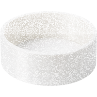 Abdeckkappe weiß Ø 106 mm 1