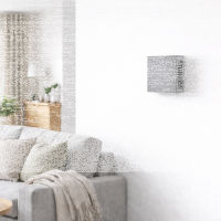 Wohnraumlüfter Ø 100 mm mit wechselbarem Filter 
