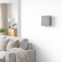 Wohnraumlüfter Ø 110 mm mit wechselbarem Filter 