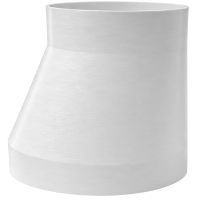 Reduzierstück exzentrisch Ø 150 - 125 mm 1