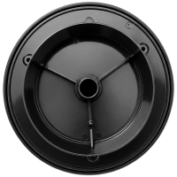 Anemostat Abluft Zuluft Ø 125 mm schwarz 5
